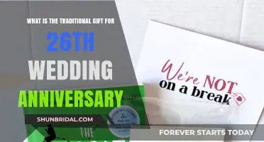 Celebrating 26 Years: The Traditional Gift for Your Wedding Anniversary