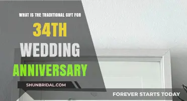 Celebrating 34 Years: The Traditional Gift for Your Wedding Anniversary
