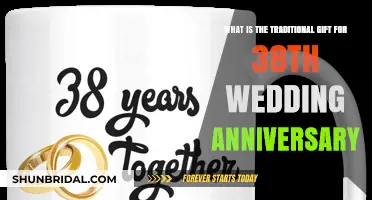 Celebrating 38 Years: The Traditional Gift for Your Wedding Anniversary