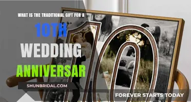 Celebrating a Decade of Love: Traditional 10th Wedding Anniversary Gifts