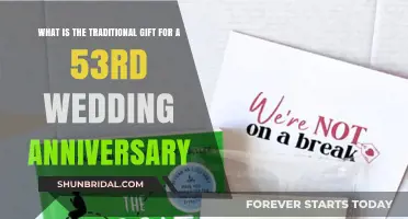 Celebrating 53 Years: The Traditional Gift for a Lasting Marriage