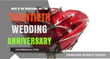 Celebrating 20 Years: The Traditional Gift for Your Twentieth Anniversary