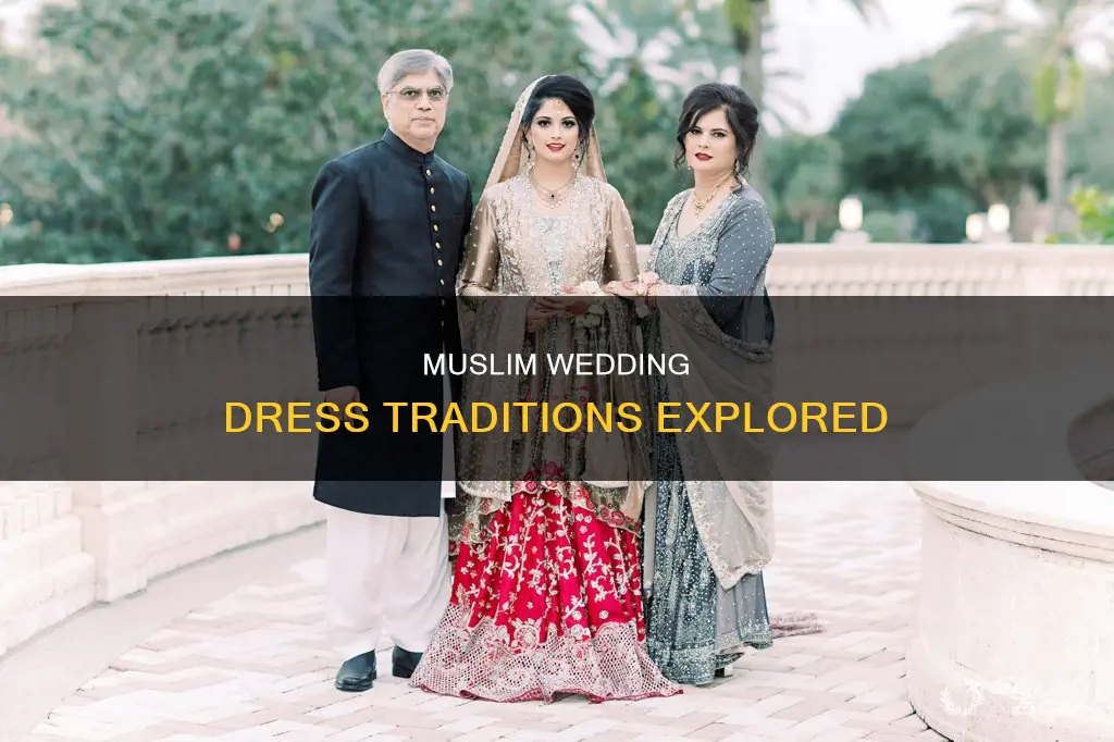 what is the traditional muslim wedding dress