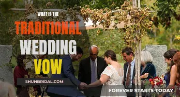 The Significance of Traditional Wedding Vows
