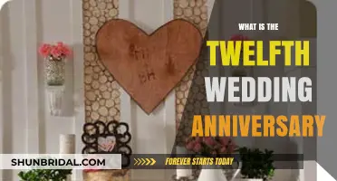 Celebrating Twelve Years of Love: The Twelfth Wedding Anniversary