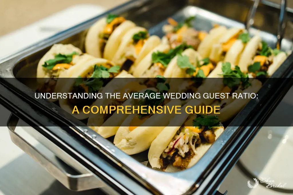 what is the typical ratio of wedding guests