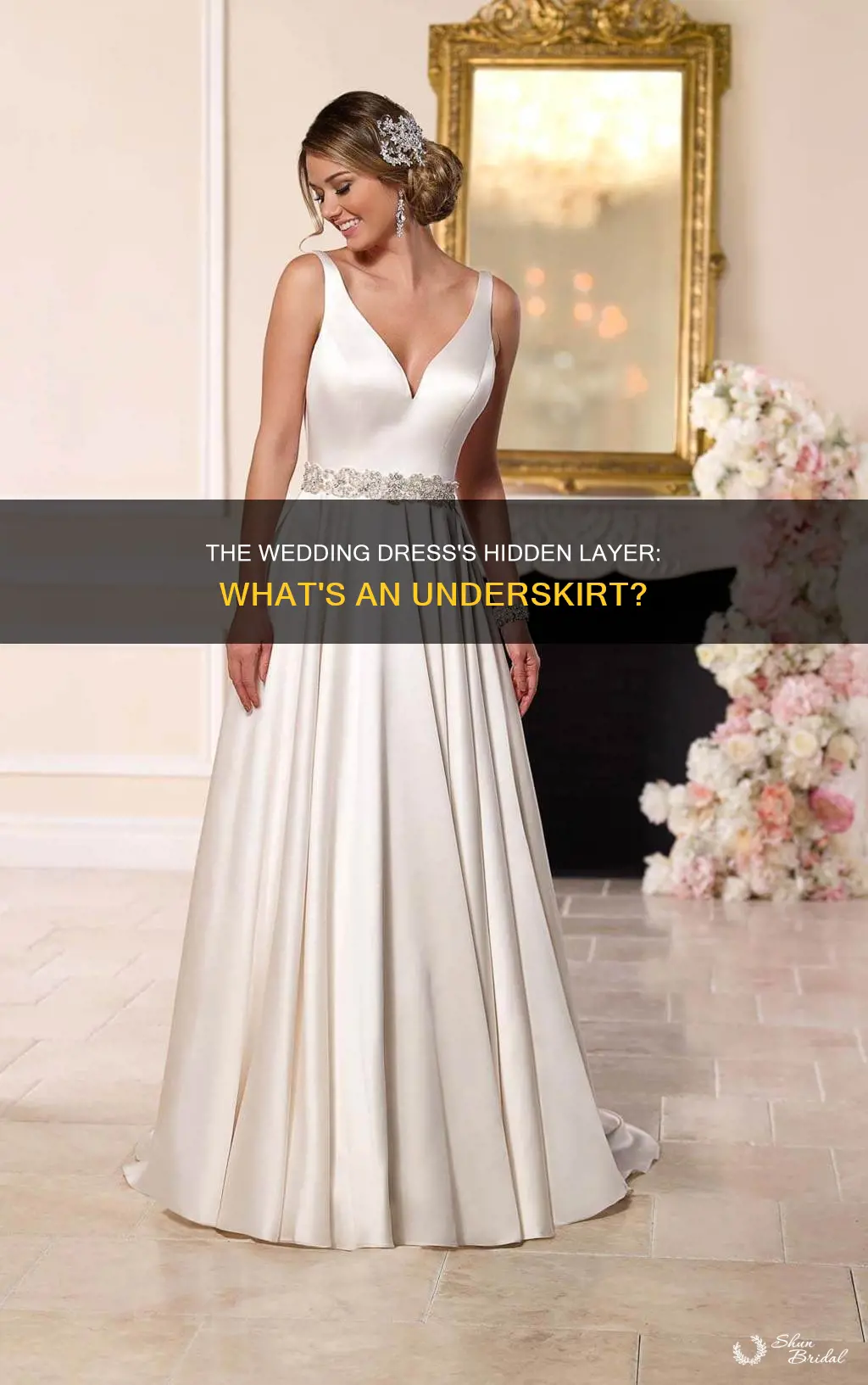 what is the underskirt for a wedding dress called