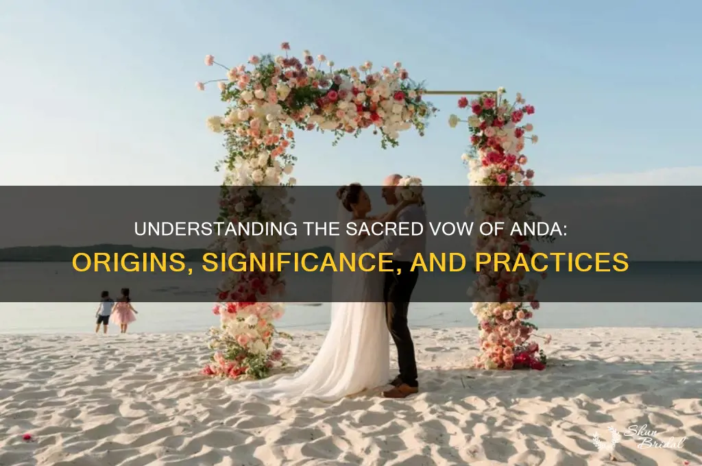 what is the vow of anda