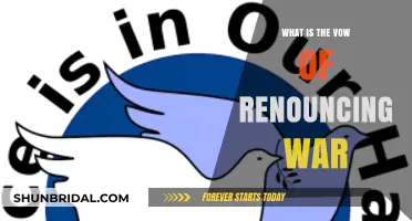 Renouncing War: Understanding the Vow of Pacifism and Peace