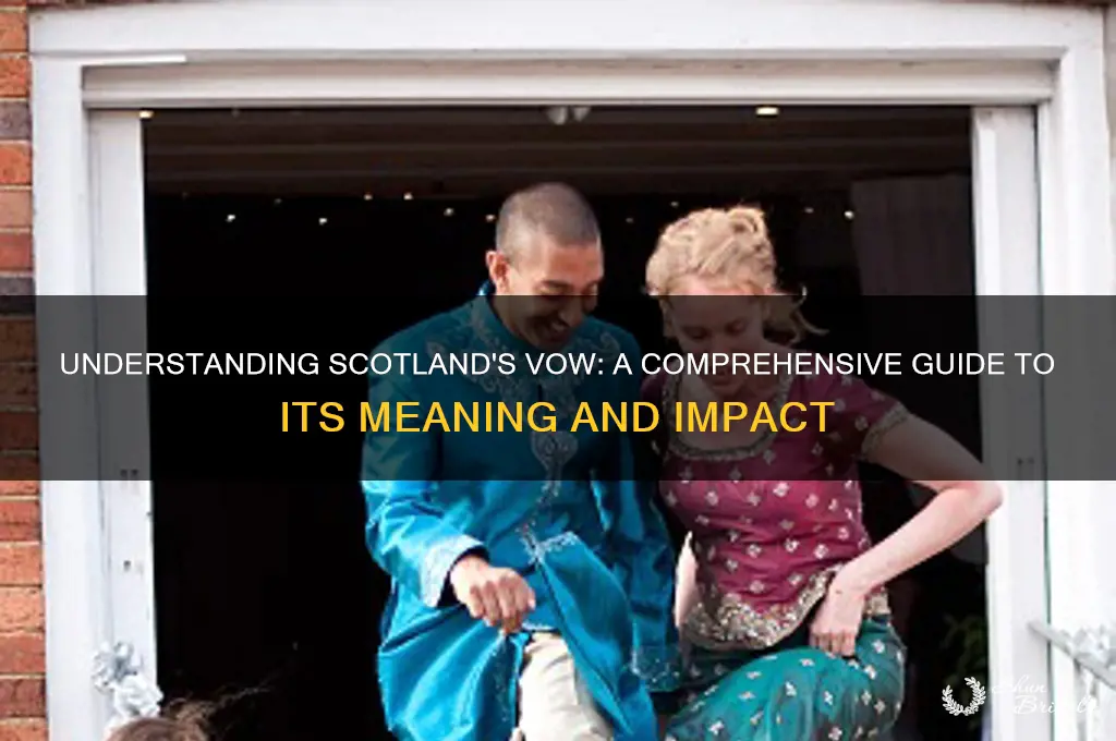 what is the vow scotland
