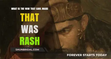 Saul's Rash Vow: Understanding the Consequences of Impulsive Promises