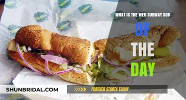 Discover Subway's Daily Sub Special: Today's Featured Sandwich