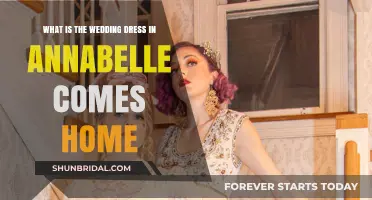 The Haunting Wedding Dress in Annabelle Comes Home