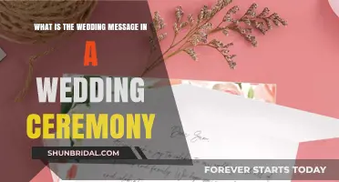 Understanding the Heartfelt Wedding Message in Your Ceremony