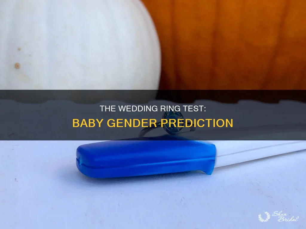 what is the wedding ring test for baby