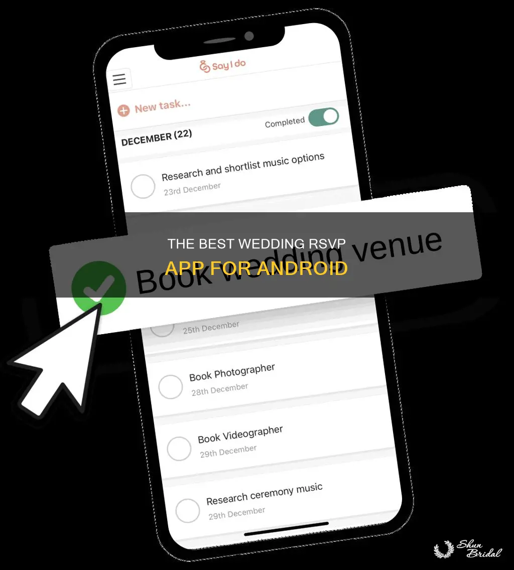 what is the wedding rsvp app for android