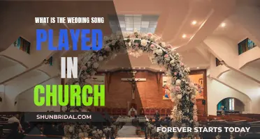 Church Wedding Songs: Tunes for the Aisle