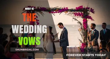 Understanding the Sacred Commitment: What Are Wedding Vows and Their Meaning