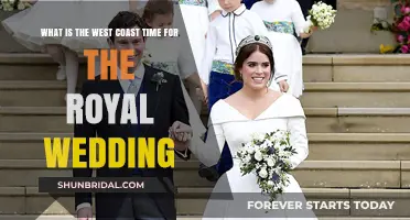 Royal Wedding West Coast Time: When to Tune In