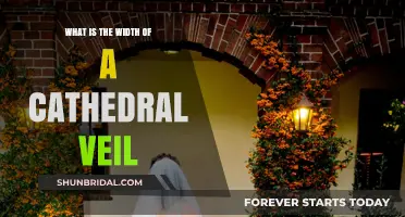 Understanding the Perfect Width of a Cathedral Veil for Brides