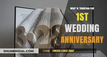 Celebrating Your First Wedding Anniversary: Timeless Traditions and Modern Ideas