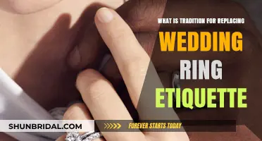 Wedding Ring Traditions: Etiquette and Replacement Ideas