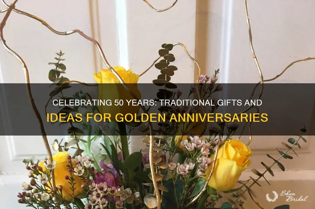 what is traditional for 50th wedding anniversary