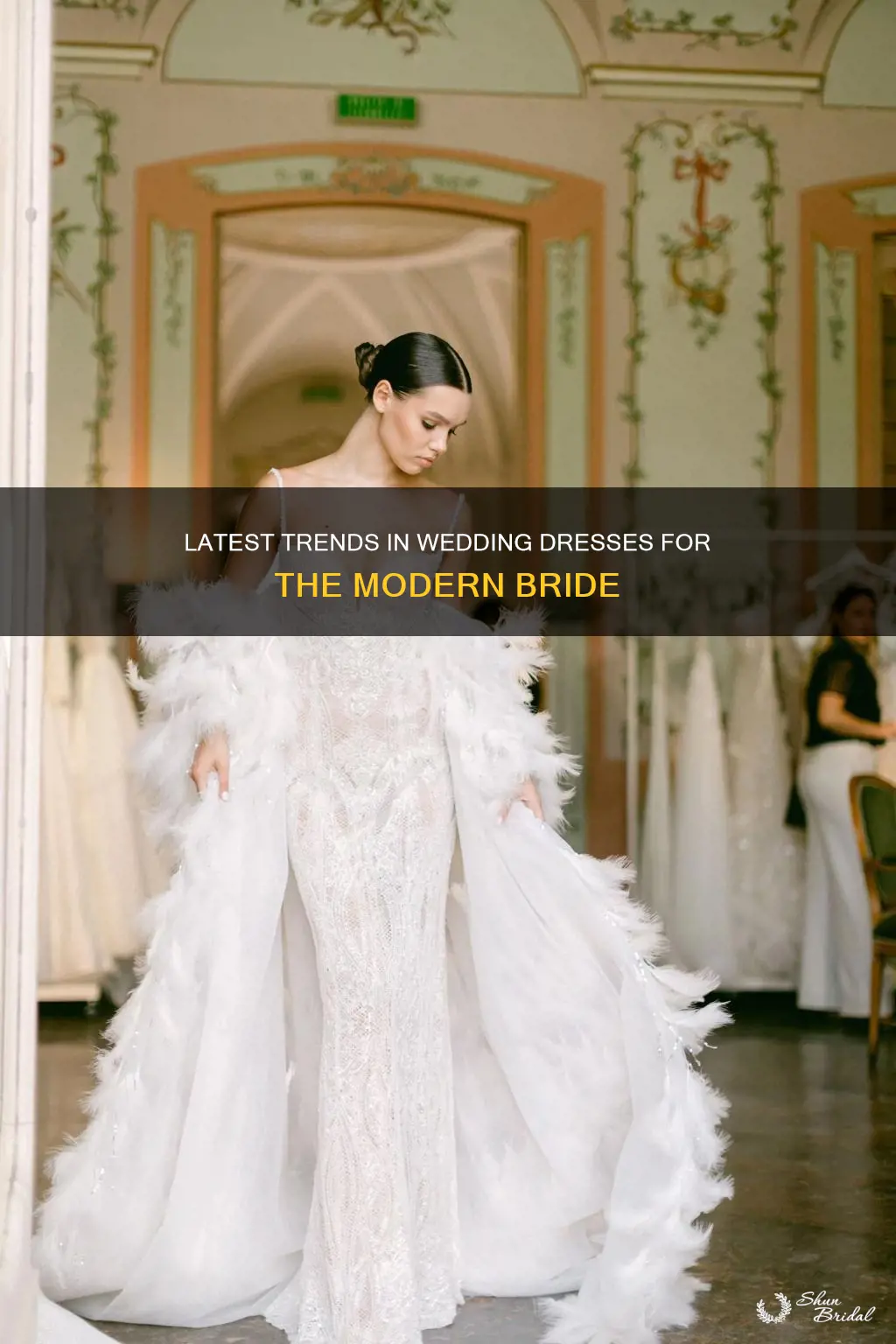 what is trending in wedding dresses