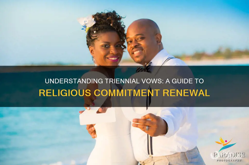 what is triennial vows