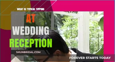 Tipping Etiquette for Your Wedding Reception