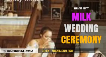 Exploring the Unity Milk Wedding Ceremony: Meaning, Rituals, and Traditions