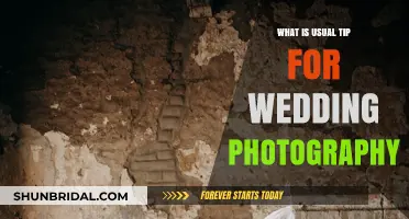 Wedding Photography Tips: How Much to Tip?