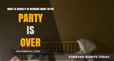 After the Wedding Night: What Happens When the Party Ends?