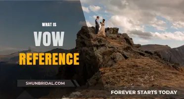 Understanding Vow Reference: A Comprehensive Guide to Its Meaning and Use