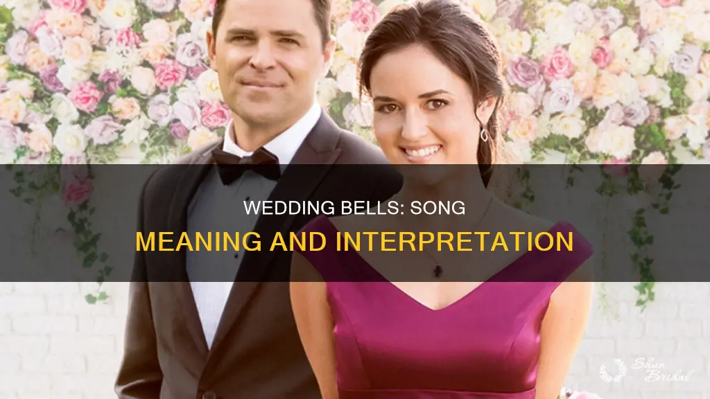 what is wedding bells song about