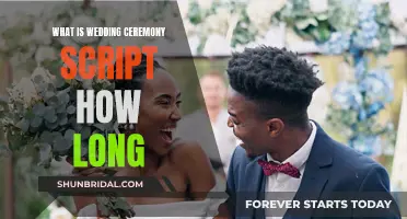 Wedding Ceremony Script: How Long Should Yours Be?