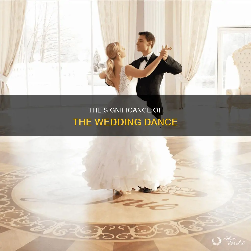 what is wedding dance meaning