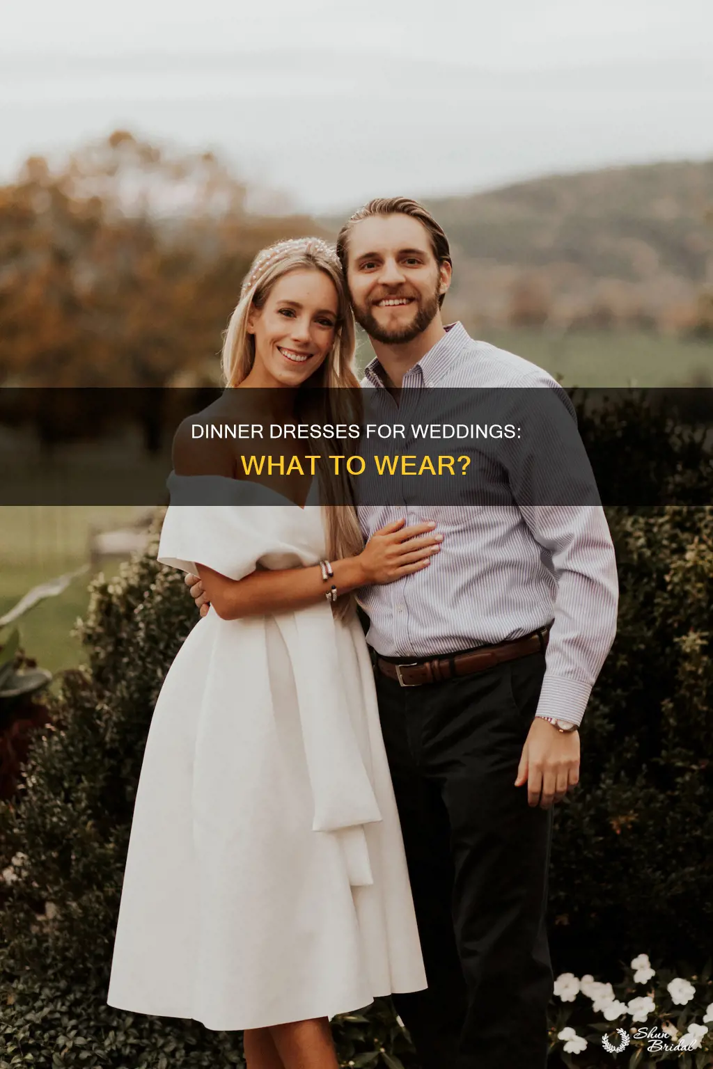 what is wedding dinner dress
