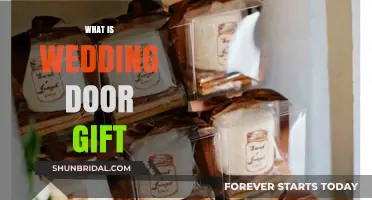 Unique Wedding Door Gift Ideas: A Thoughtful Welcome for Guests