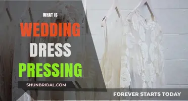 The Magic of Wedding Dress Pressing