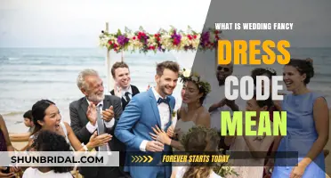What Does "Wedding Fancy" Dress Code Mean?