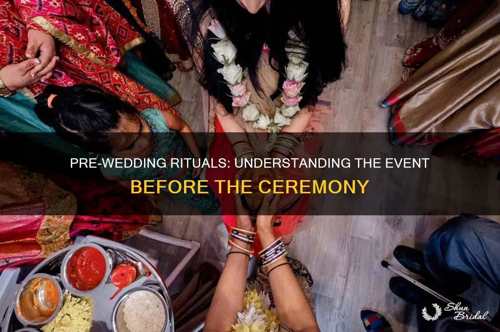 what is wedding prior to the ceremony called