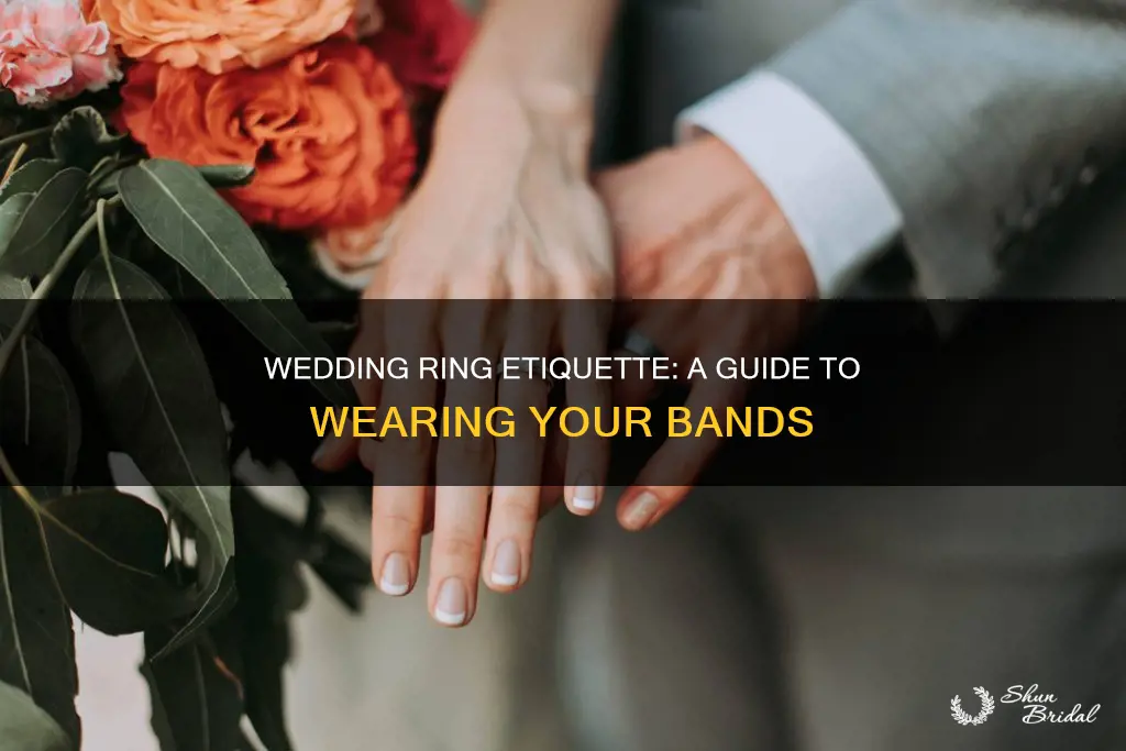 what is wedding ring etiquette