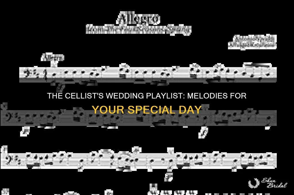 what is yhe cellist playing at the wedding