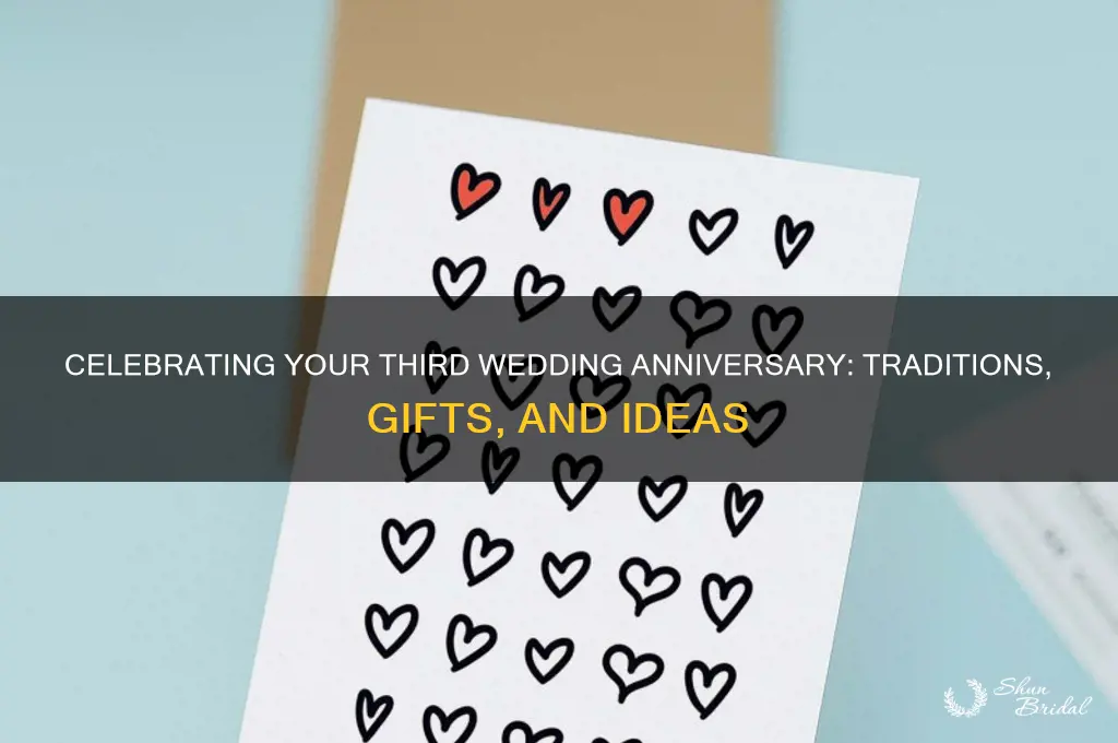 what is your 3rd wedding anniversary