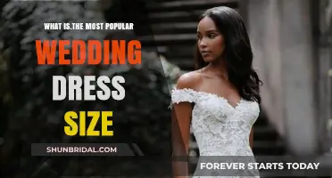 The Most Common Wedding Dress Size