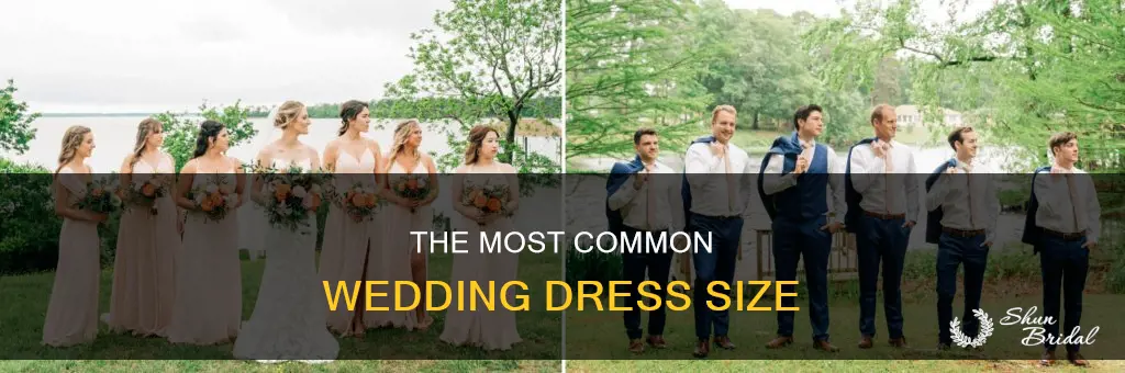what is.the most popular wedding dress size