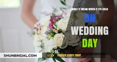 Chilly Wedding Day Superstitions: Unveiling the Meaning Behind Cold Temperatures