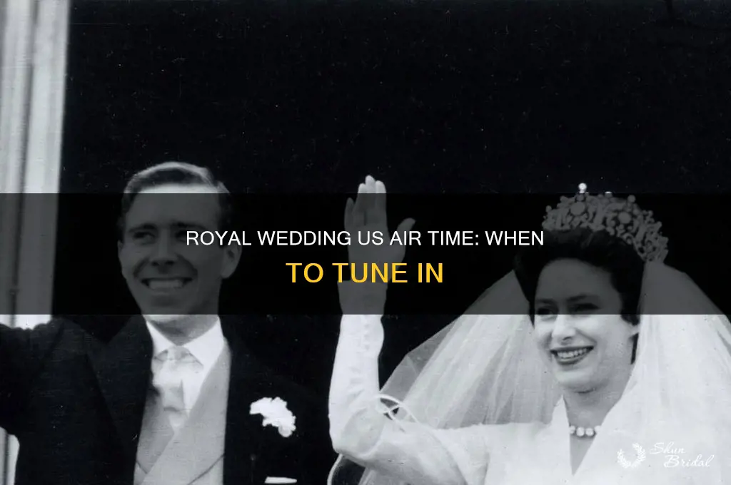 what itme will the royal wedding air in the us