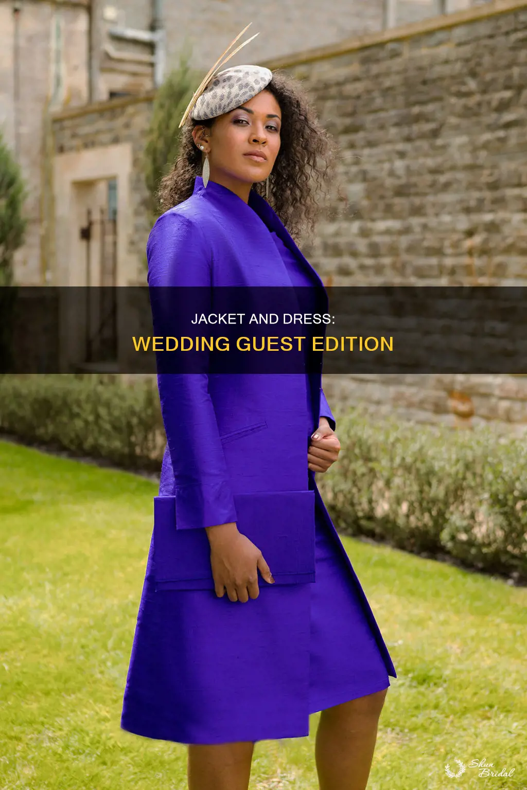 what jacket to wear with wedding guest dress